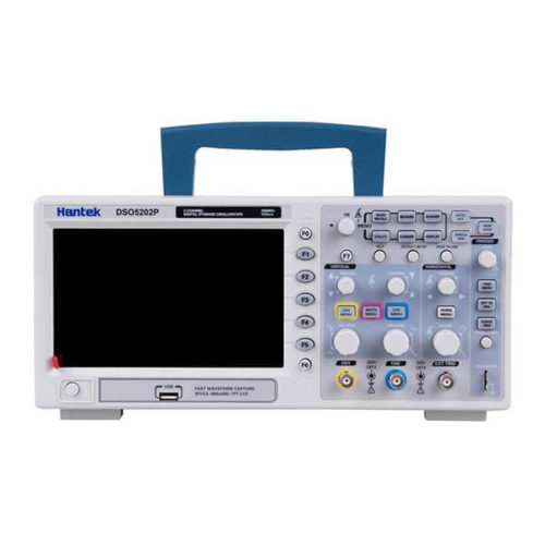 Osciloscopio Hantek DSO5202P - 200 MHz, 1Gs, 2CH, LCD 7"