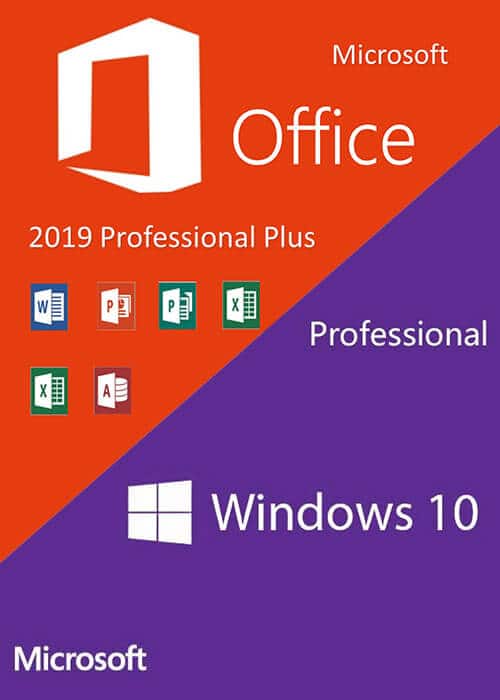 Licencia Windows 10 Pro + Office 2019 Pro